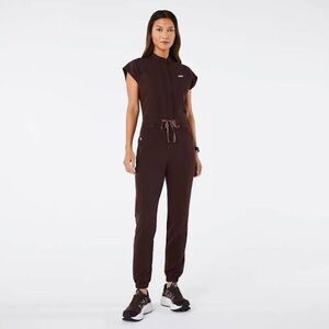 Figs Rafaela Jumpsuit Espresso S